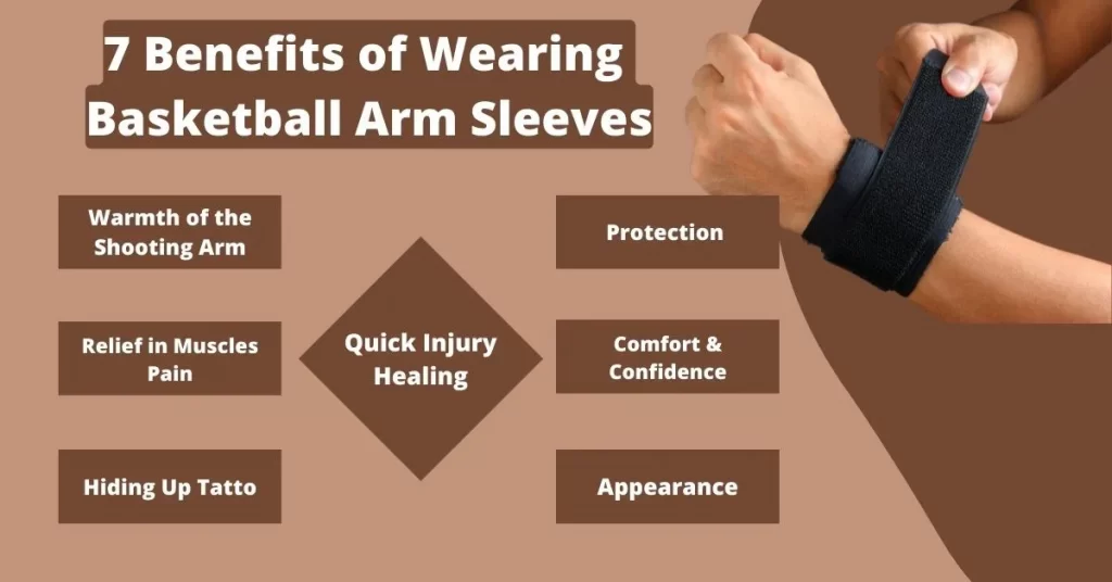7 Benefits of Wearing Basketball Arm Sleeves